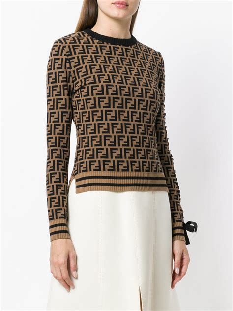 fendi jumper women's|Fendi sweater women.